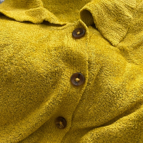 UO COZY KNIT BUTTON UP COLLARED SHIRT - Picture 4 of 9